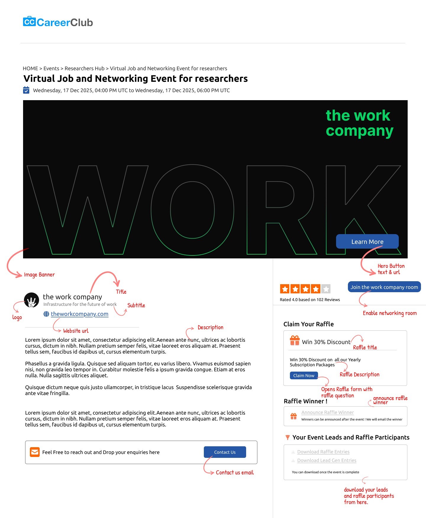 Exhibitor Form Tooltip